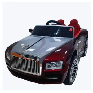 12V Battery Operated Rolls Royce BLF-5688 Ride On Car for Kids with Remote Control (Red Painted)