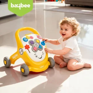 Baybee Oleo Baby Walker for Kids- yellow