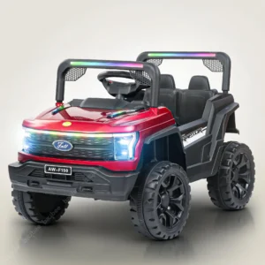 Baybee Raptor Battery Operated Jeep for Kids- RED